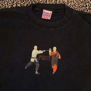 Vintage FUCT Kung fu tshirt